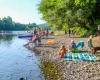 Camping bord de rivière Creysse