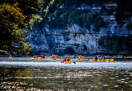 Camping canoë vallée de la Dordogne