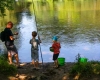 Camping étang de pêche Lot