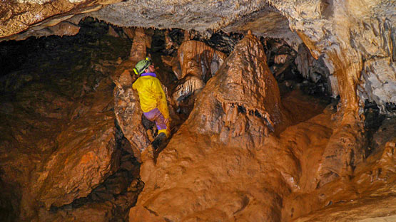 Camping spéléologie vallée de la Dordogne